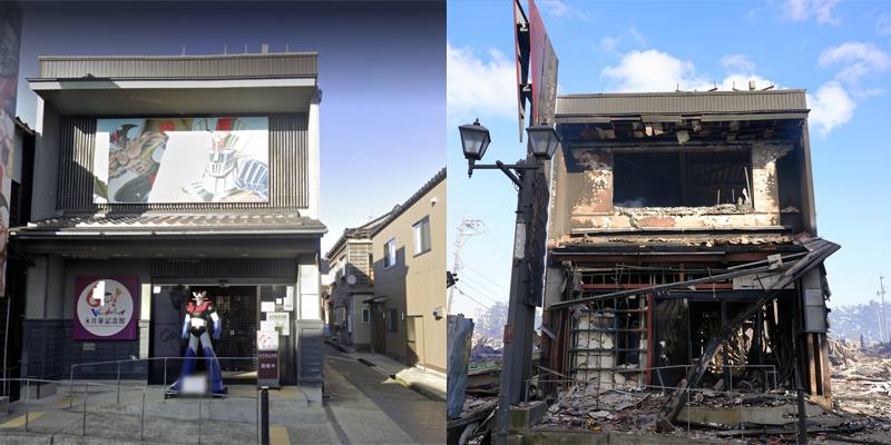 Terremoto in Giappone: bruciato il museo di Go Nagai nella città di Wajima
